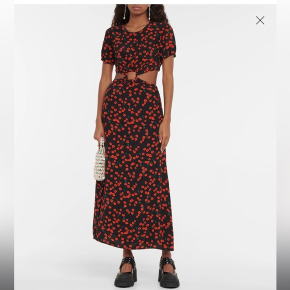 STAUD floral printed maxi dress - Picture 2 of 14